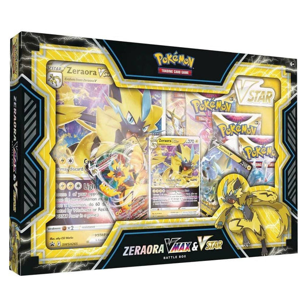 Pokemon : Zeraora VMAX & VSTAR Battle Box