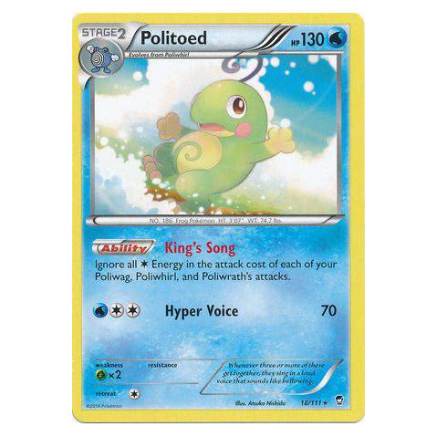 Politoed : FURIOUS FISTS - 18/111