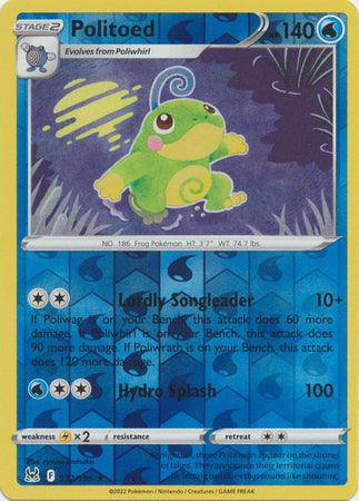 Politoed : LOST ORIGIN (Reverse holo) - 032/196