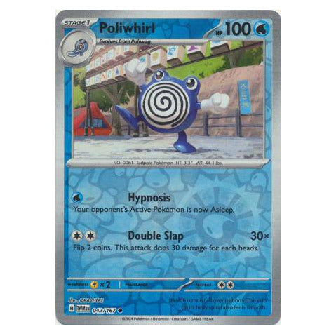 Poliwhirl : TWILIGHT MASQUERADE (Reverse holo) - 042/167