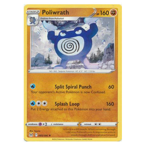 Poliwrath : LOST ORIGIN - 085/196