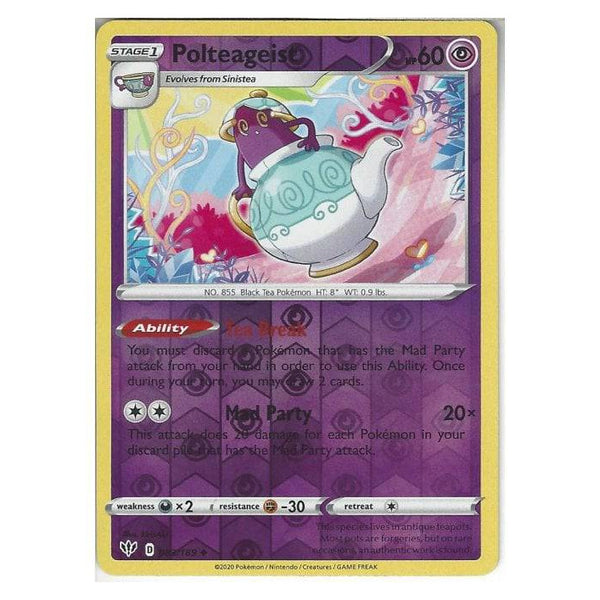 Polteageist : DARKNESS ABLAZE (Reverse holo) - 083/189