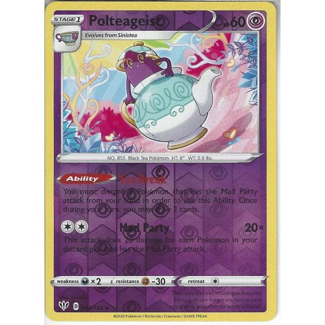 Polteageist : DARKNESS ABLAZE (Reverse holo) - 083/189