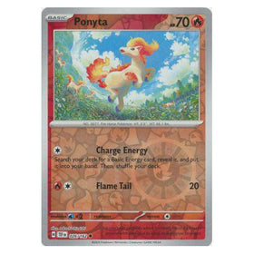 Ponyta : TEMPORAL FORCES (Reverse holo) - 026/162