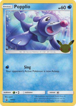 Popplio : JUMBO PROMO - SM03 - Lockett Labs UK