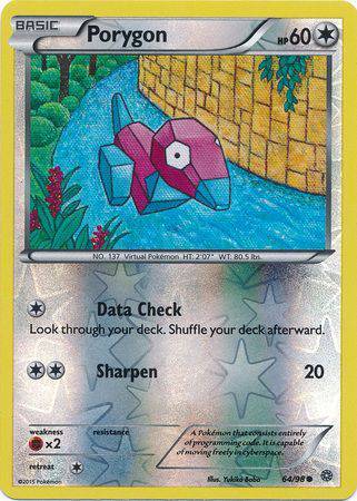 Porygon : ANCIENT ORIGINS (Reverse holo) - 64/98