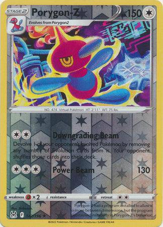 Porygon-Z : LOST ORIGIN (Reverse holo) - 142/196 - Lockett Labs UK