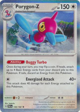 Porygon-Z : PARADOX RIFT (Holo) - 144/182 - Lockett Labs UK