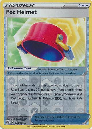 Pot Helmet : BRILLIANT STARS (Reverse holo) - 146/172