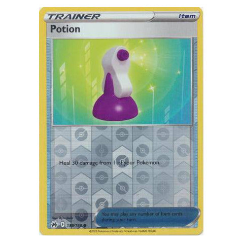 Potion : CROWN ZENITH (Reverse holo) - 139/159