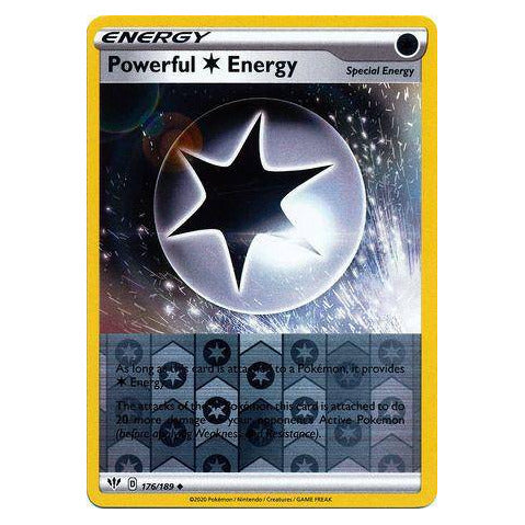 Powerful C Energy : DARKNESS ABLAZE (Reverse holo) - 176/189