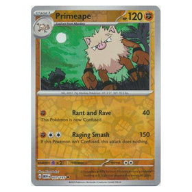 Primeape : 151 (Reverse holo) - 057/165