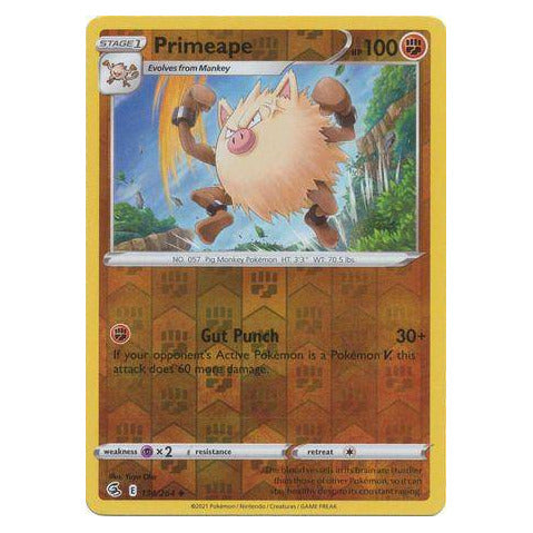 Primeape : FUSION STRIKE (Reverse holo) - 134/264