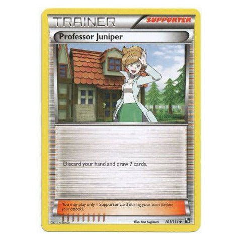 Professor Juniper : BLACK & WHITE BASE - 101/114