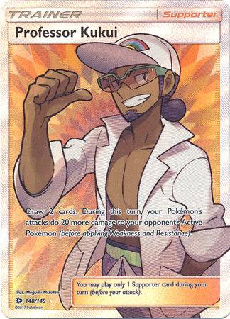 Professor Kukui : SUN & MOON BASE - 148/149 - Lockett Labs UK