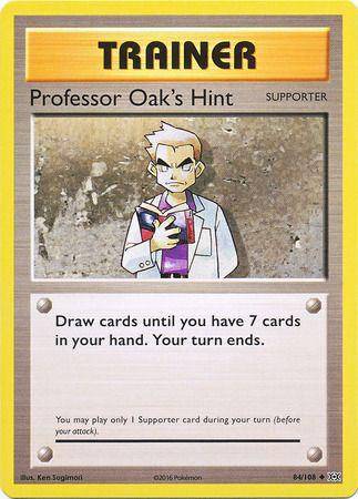 Professor Oak's Hint : EVOLUTIONS - 84/108