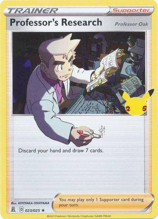 Professor's Research : CELEBRATIONS (Holo) - 023/025 - Lockett Labs UK