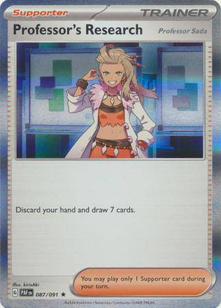 Professor's Research (Professor Sada) : PALDEAN FATES (Holo) - 087/091