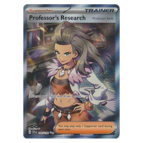 Professor's Research (Professor Sada) : SCARLET & VIOLET BASE - 240/198