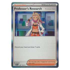 Professor's Research (Professor Sada) : SCARLET & VIOLET BASE (Holo) - 189/198