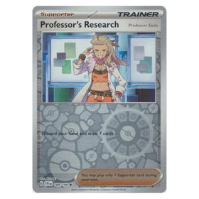 Professor's Research (Professor Sada) : SCARLET & VIOLET BASE (Reverse holo) - 189/198