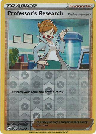 Professor's Research : SHINING FATES (Reverse holo) - 060/072 - Lockett Labs UK