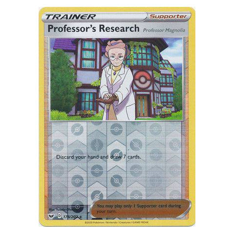 Professor's Research : SWORD & SHIELD BASE (Reverse holo) - 178/202