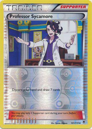 Professor Sycamore : PHANTOM FORCES (Reverse holo) - 101/119