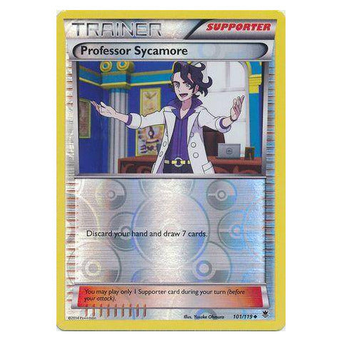 Professor Sycamore : PHANTOM FORCES (Reverse holo) - 101/119