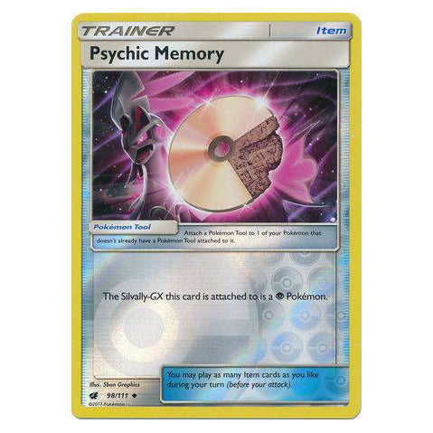 Psychic Memory : CRIMSON INVASION (Reverse holo) - 98/111