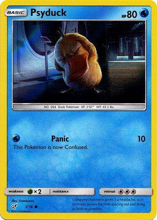 Psyduck : DETECTIVE PIKACHU (Holo) - 7/18 - Lockett Labs UK