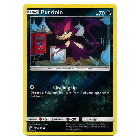 Purrloin : UNIFIED MINDS (Reverse holo) - 135/236