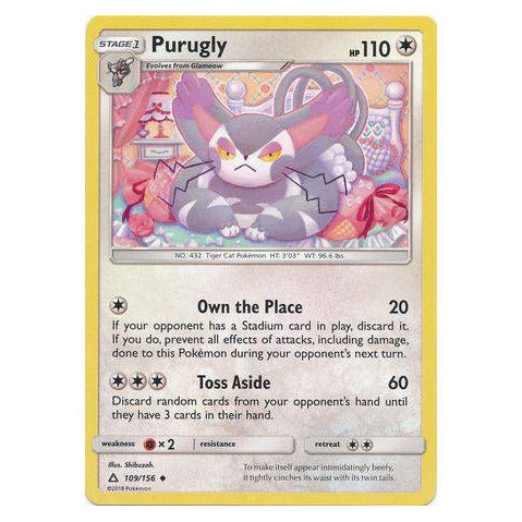 Purugly : ULTRA PRISM - 109/156