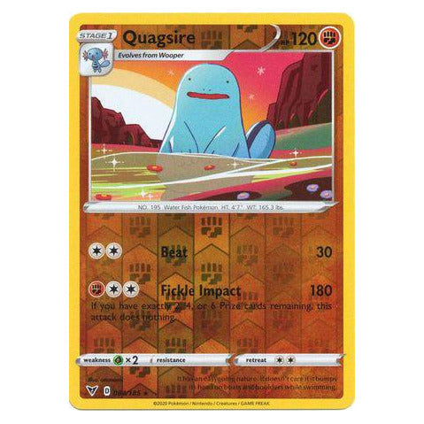 Quagsire : VIVID VOLTAGE (Reverse holo) - 084/185
