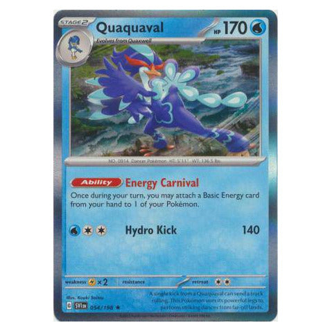 Quaquaval : SCARLET & VIOLET BASE (Holo) - 054/198