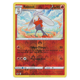 Raboot : SWORD & SHIELD BASE (Reverse holo) - 032/202