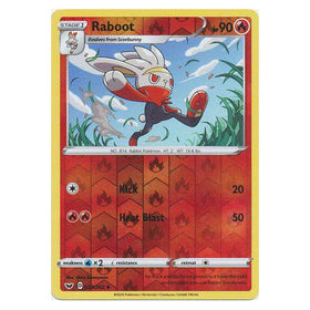 Raboot : SWORD & SHIELD BASE (Reverse holo) - 033/202