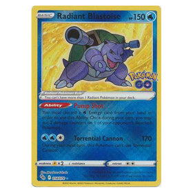 Radiant Blastoise : POKEMON GO! - 018/078