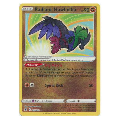 Radiant Hawlucha : ASTRAL RADIANCE - 081/189