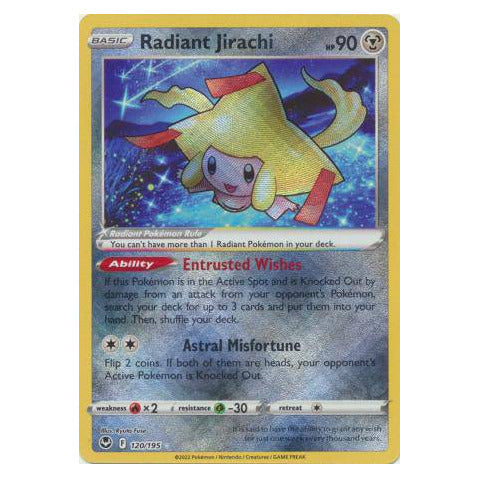Radiant Jirachi : SILVER TEMPEST - 120/195