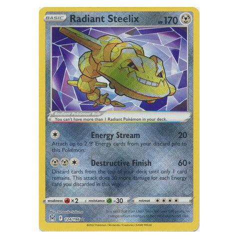 Radiant Steelix : LOST ORIGIN - 124/196