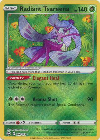 Radiant Tsareena : SILVER TEMPEST - 016/195 - Lockett Labs UK
