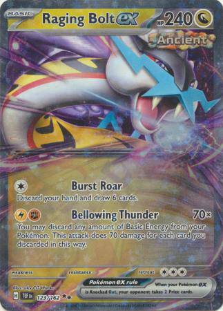 Raging Bolt ex : TEMPORAL FORCES - 123/162 - Lockett Labs UK