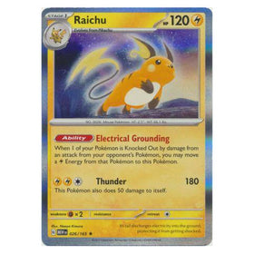 Raichu : 151 (Holo) - 026/165
