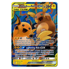 Raichu & Alolan Raichu GX : UNIFIED MINDS - 54/236