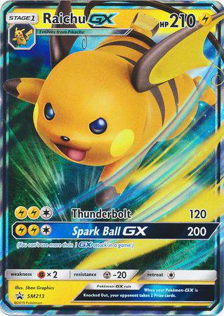 Raichu GX : PROMO - SM213 - Lockett Labs UK