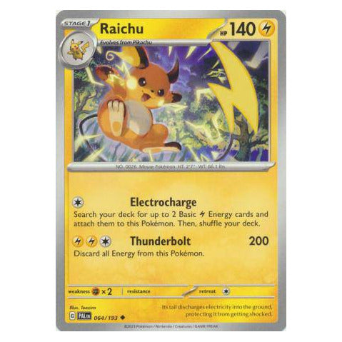 Raichu : PALDEA EVOLVED - 064/193