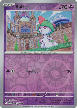 Ralts : SCARLET & VIOLET BASE (Reverse holo) - 084/198