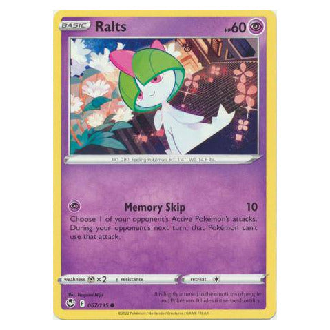 Ralts : SILVER TEMPEST - 067/195