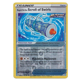 Rapid Strike Scroll of Swirls : BATTLE STYLES (Reverse holo) - 131/163